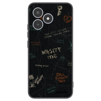 Picasee Μαύρη θήκη σιλικόνης για Realme C53 - CONFESSION