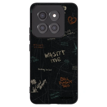 Picasee Μαύρη θήκη σιλικόνης για Xiaomi 14 Pro - CONFESSION