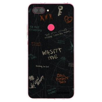 Picasee διαφανής θήκη σιλικόνης Xiaomi Mi 8 Lite - CONFESSION