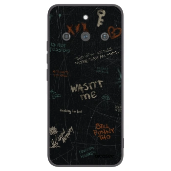 Picasee Μαύρη θήκη σιλικόνης για Realme 11 Pro+ - CONFESSION