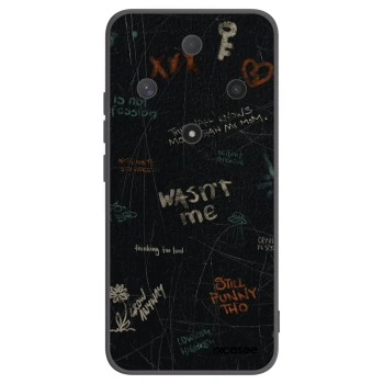 Picasee Μαύρη θήκη σιλικόνης για Honor Magic6 Lite 5G - CONFESSION