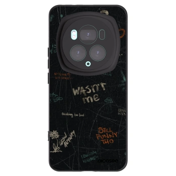 Picasee Μαύρη θήκη σιλικόνης για Honor Magic6 Pro - CONFESSION