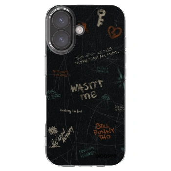 Picasee διαφανής θήκη σιλικόνης Apple iPhone 16 - CONFESSION