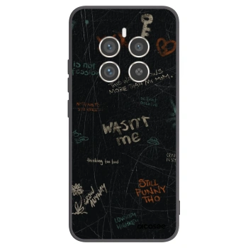 Picasee Μαύρη θήκη σιλικόνης για Realme 12 Pro 5G - CONFESSION