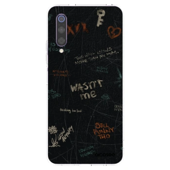 Picasee διαφανής θήκη σιλικόνης Xiaomi Mi 9 - CONFESSION