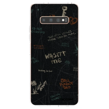 Picasee διαφανής θήκη σιλικόνης Samsung Galaxy S10 Plus G975 - CONFESSION