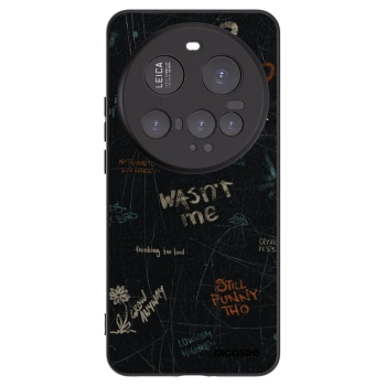 Picasee Μαύρη θήκη σιλικόνης για Xiaomi 15 Ultra - CONFESSION