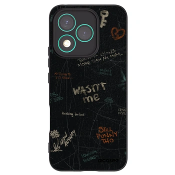 Picasee Μαύρη θήκη σιλικόνης για Honor 400 Lite 5G - CONFESSION
