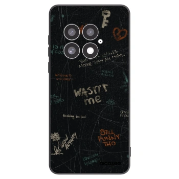 Picasee Μαύρη θήκη σιλικόνης για OnePlus 13 5G - CONFESSION