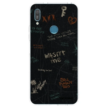 Picasee διαφανής θήκη σιλικόνης Huawei Y6 2019 - CONFESSION