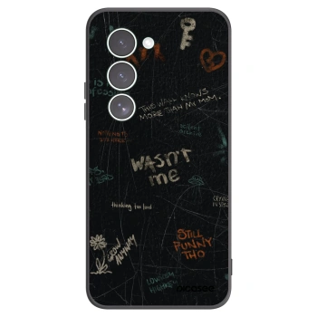 Picasee Μαύρη θήκη σιλικόνης για Xiaomi Redmi 15 5G - CONFESSION