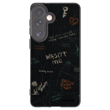 Picasee Μαύρη θήκη σιλικόνης για Samsung Galaxy S26+ - CONFESSION