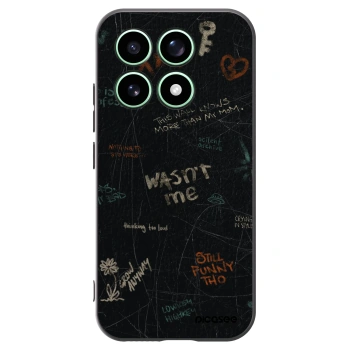 Picasee Μαύρη θήκη σιλικόνης για Xiaomi 17 - CONFESSION