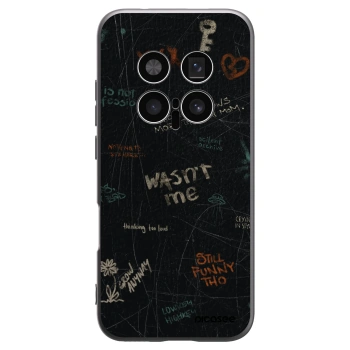 Picasee Μαύρη θήκη σιλικόνης για Honor Magic8 Pro 5G - CONFESSION