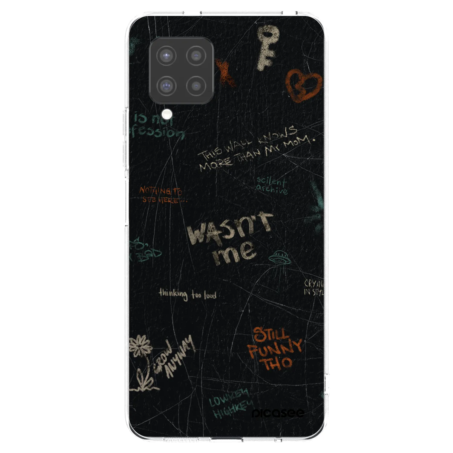 Picasee διαφανής θήκη σιλικόνης Samsung Galaxy A42 A426B - CONFESSION