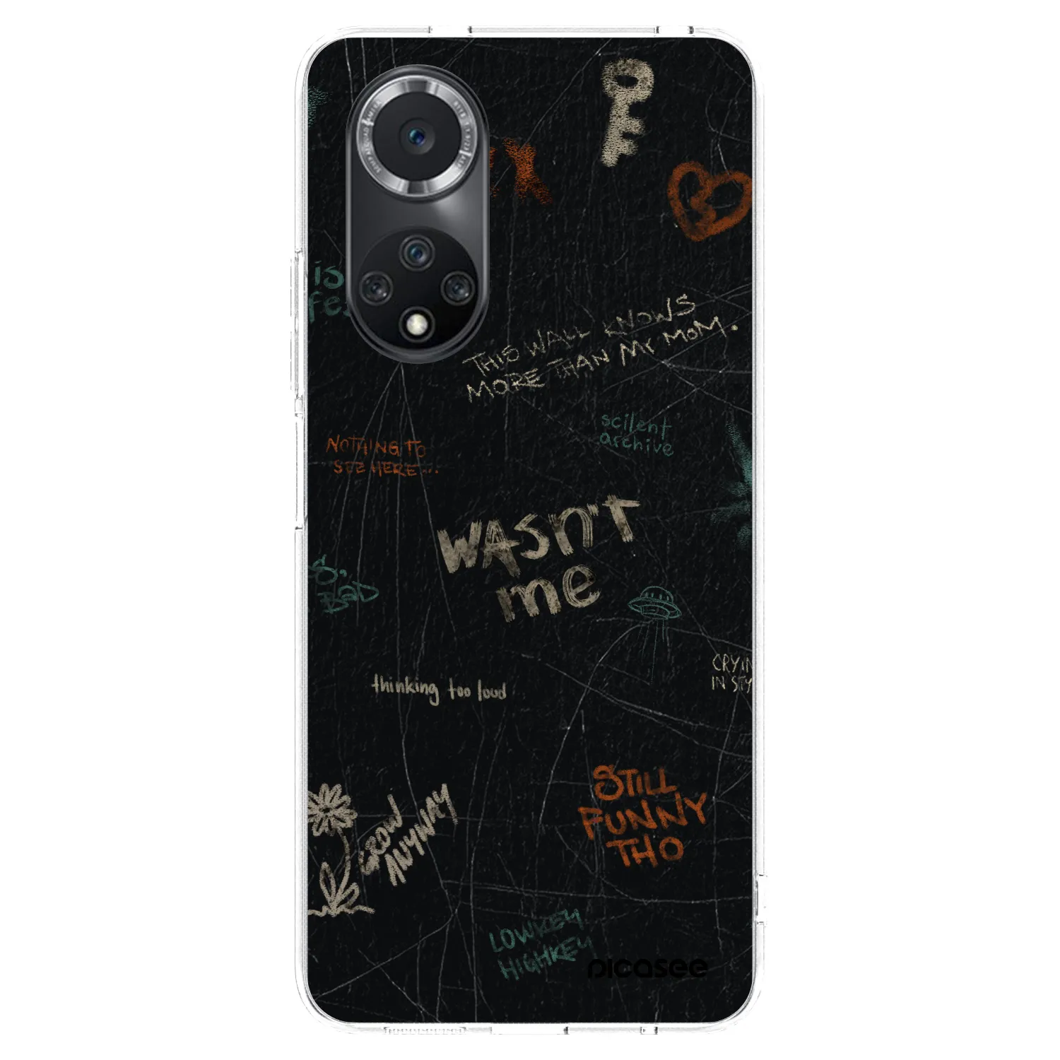 Picasee διαφανής θήκη σιλικόνης Huawei Nova 9 SE - CONFESSION