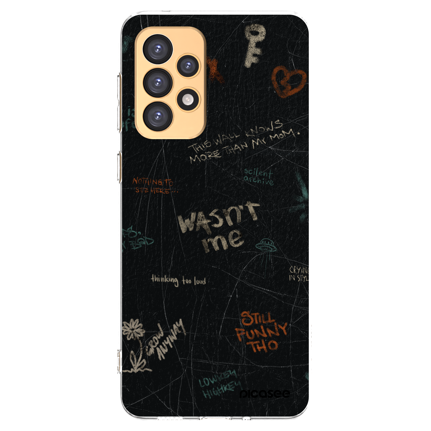 Picasee διαφανής θήκη σιλικόνης Samsung Galaxy A33 5G A336 - CONFESSION