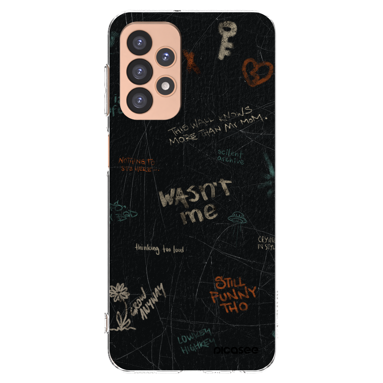 Picasee διαφανής θήκη σιλικόνης Samsung Galaxy A23 A236B 5G - CONFESSION