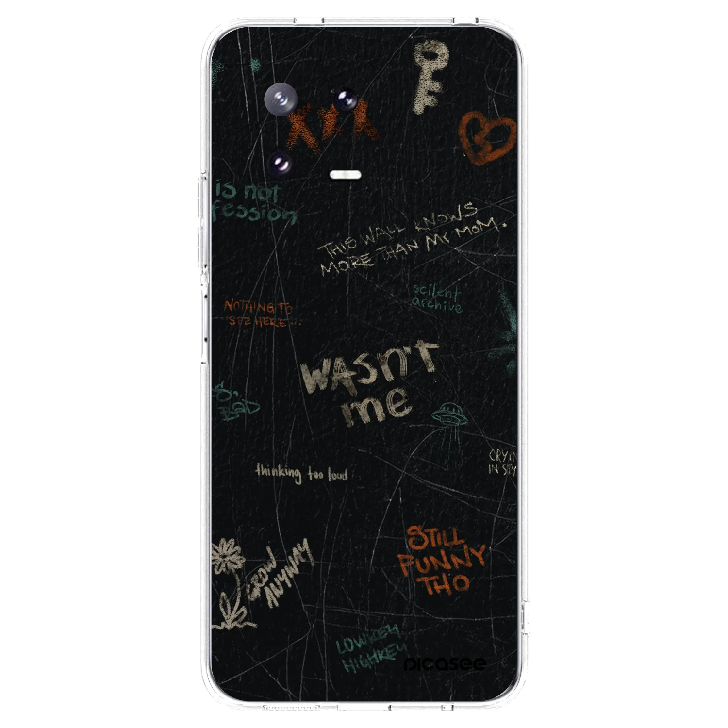 Picasee διαφανής θήκη σιλικόνης Xiaomi 13 Pro - CONFESSION