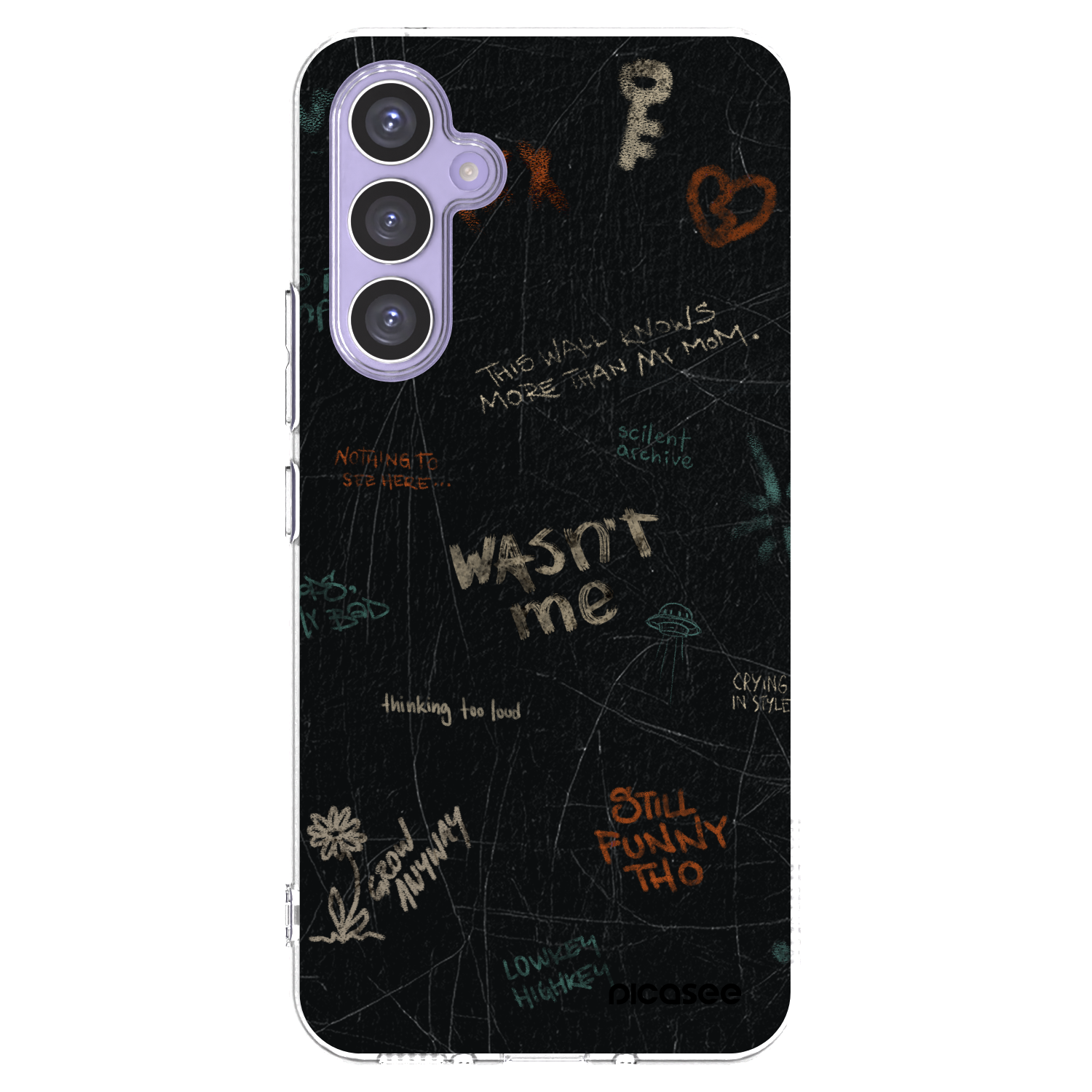 Picasee διαφανής θήκη σιλικόνης Samsung Galaxy A54 5G A546B - CONFESSION
