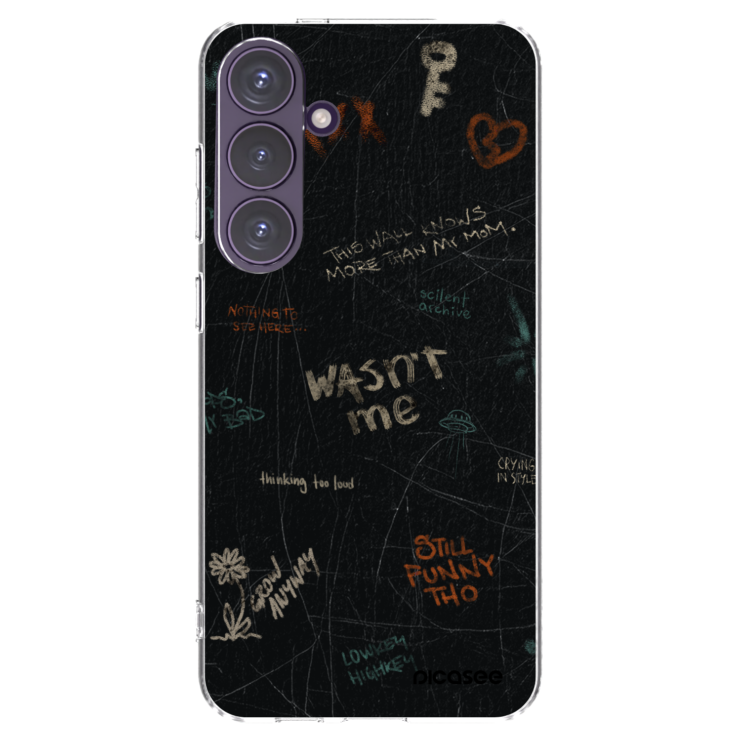 Picasee διαφανής θήκη σιλικόνης Samsung Galaxy S24+ S926B 5G - CONFESSION