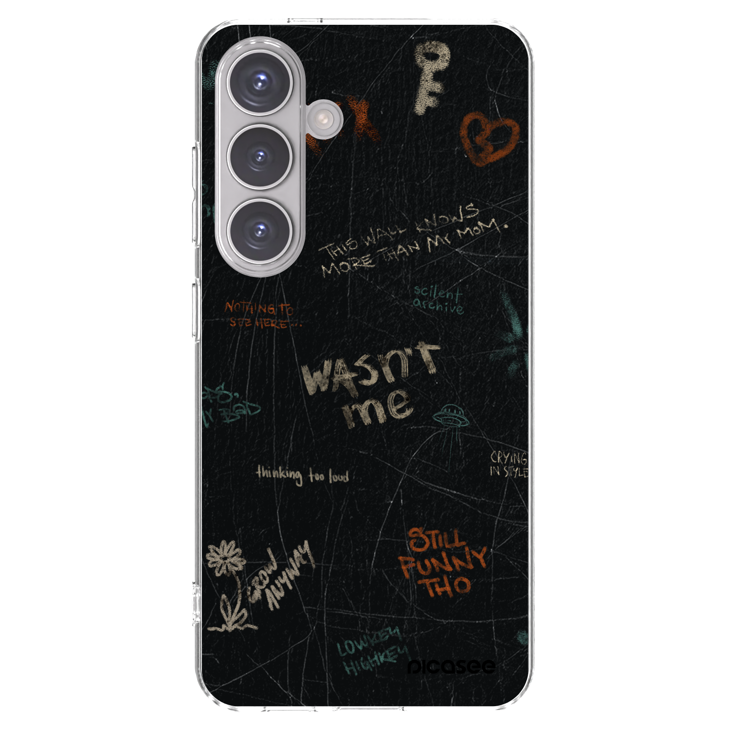 Picasee διαφανής θήκη σιλικόνης Samsung Galaxy S24 S921B 5G - CONFESSION