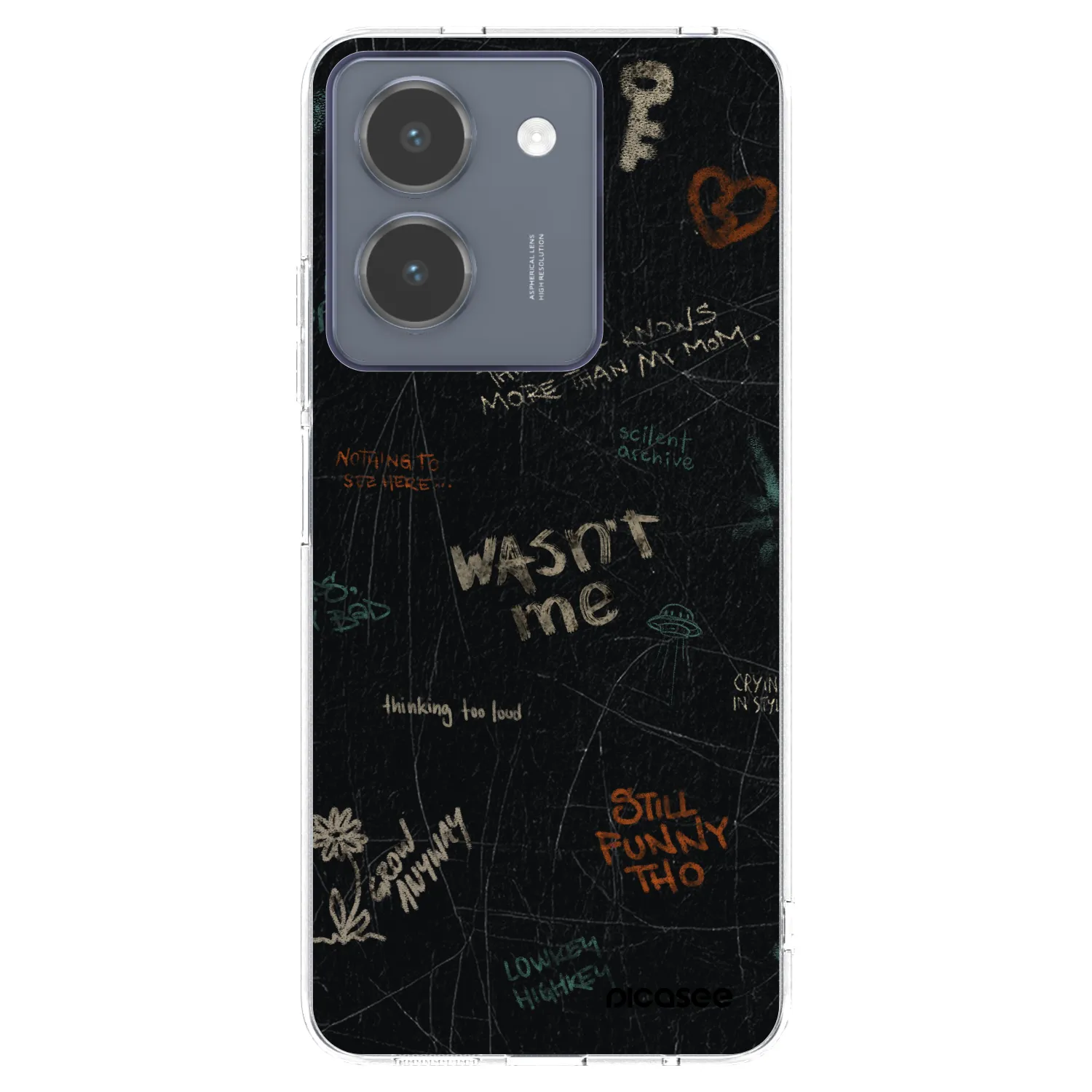 Picasee διαφανής θήκη σιλικόνης Vivo Y36 4G - CONFESSION