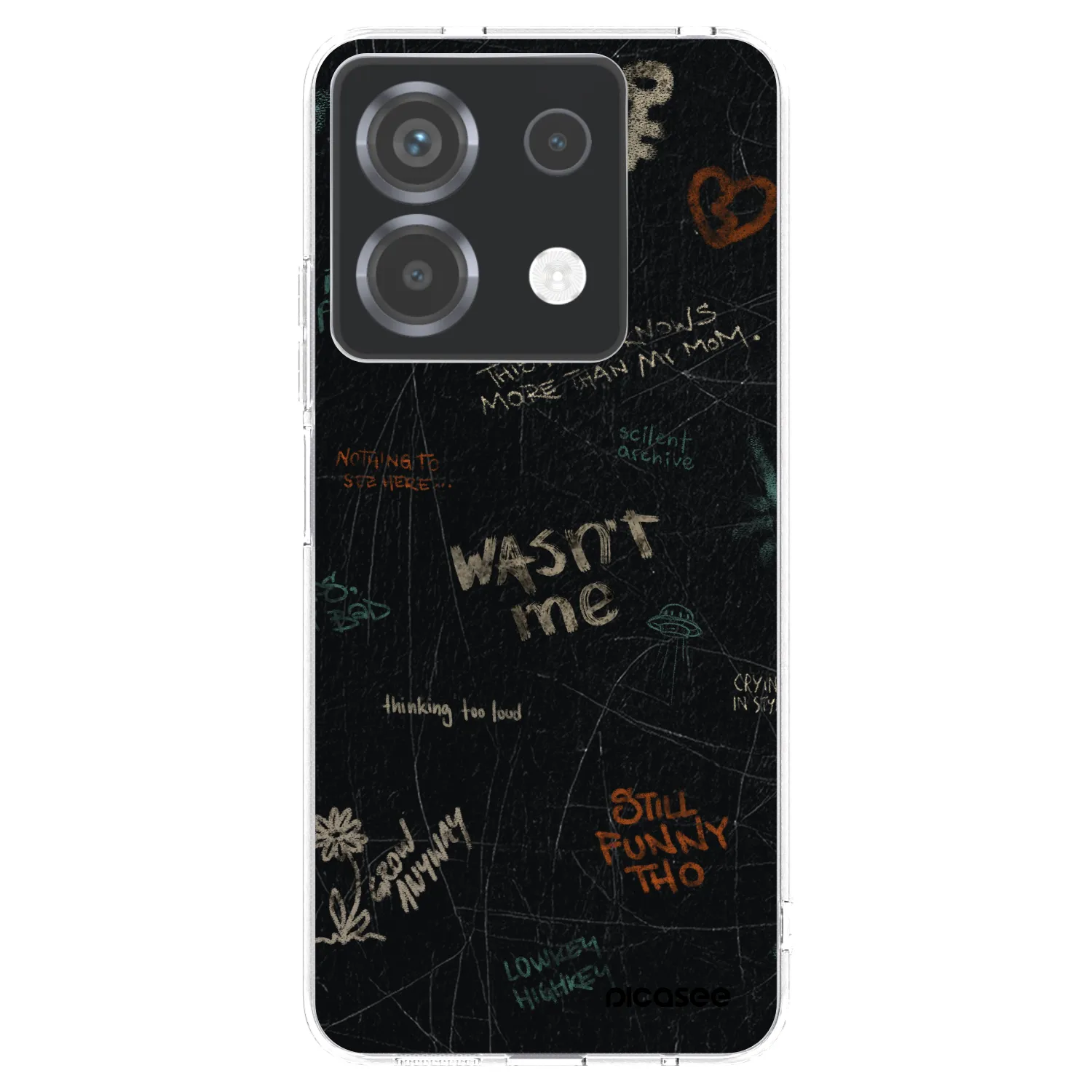 Picasee διαφανής θήκη σιλικόνης Xiaomi Poco X6 - CONFESSION