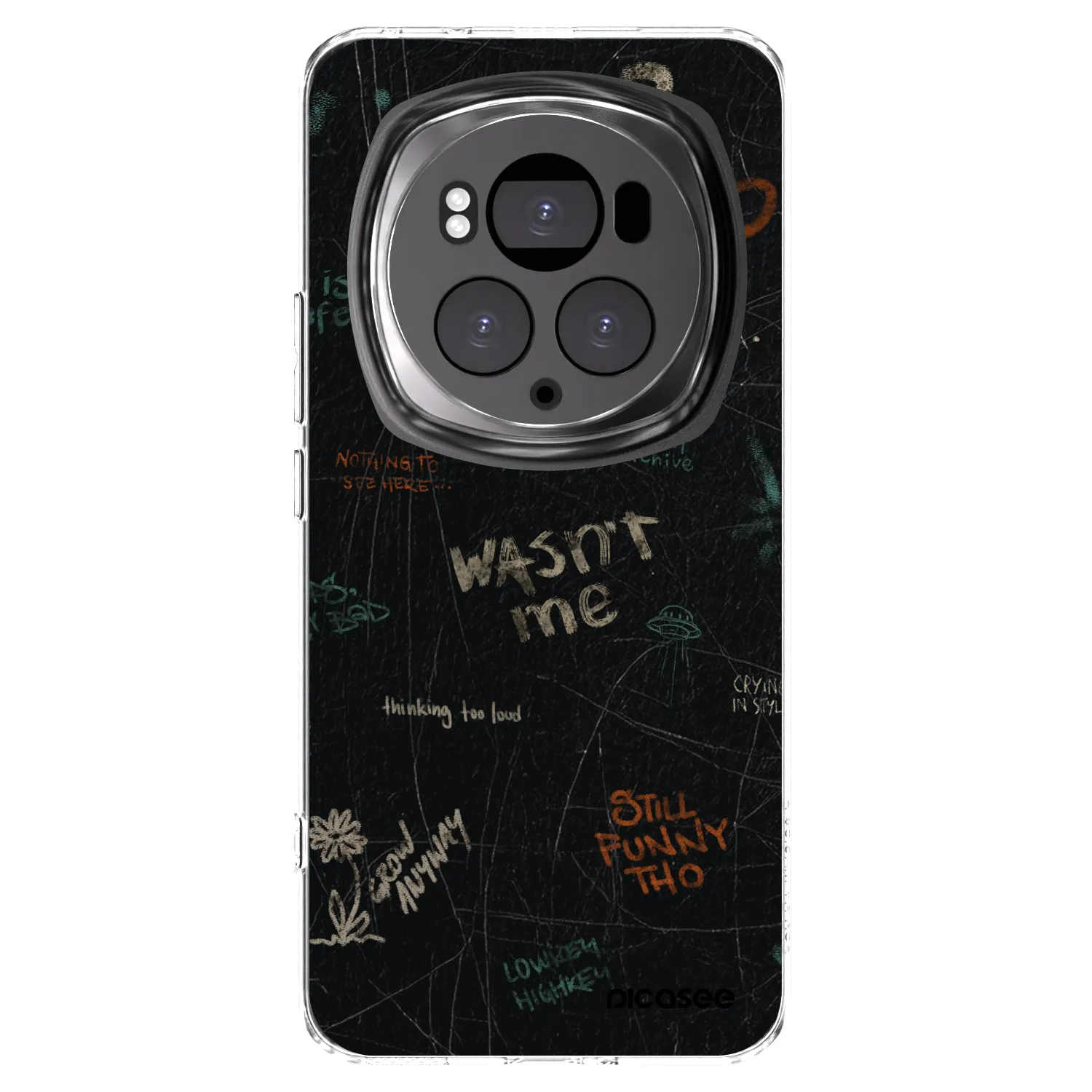 Picasee διαφανής θήκη σιλικόνης Honor Magic6 Pro - CONFESSION