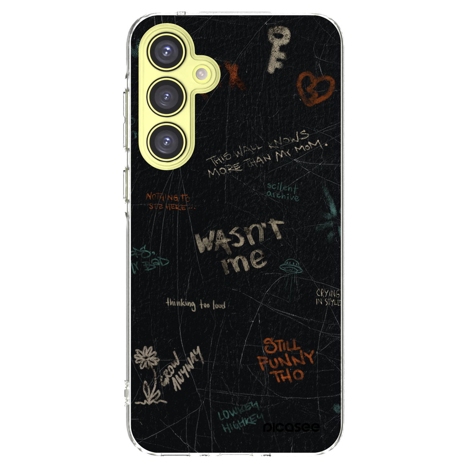 Picasee διαφανής θήκη σιλικόνης Samsung Galaxy A35 5G A356B - CONFESSION