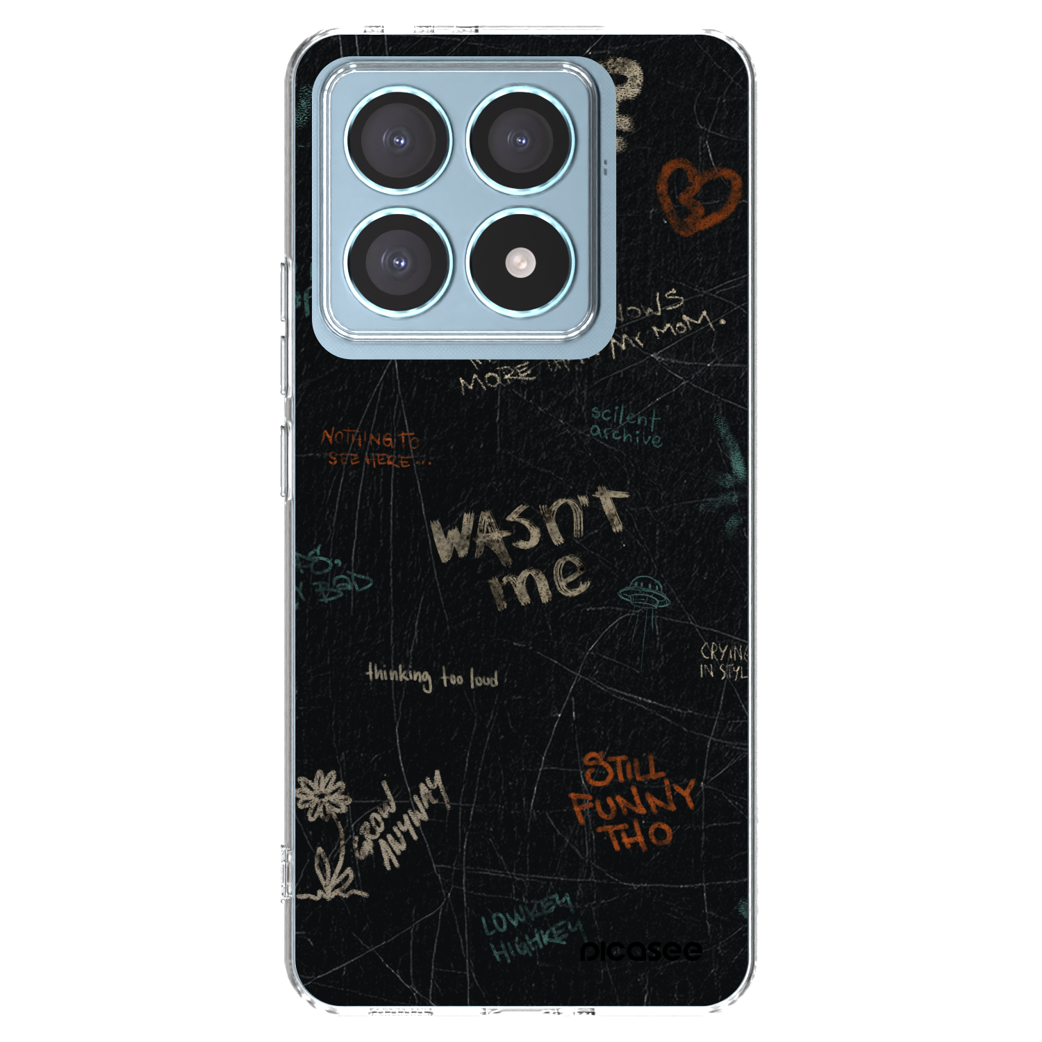 Picasee διαφανής θήκη σιλικόνης Xiaomi 14T Pro - CONFESSION