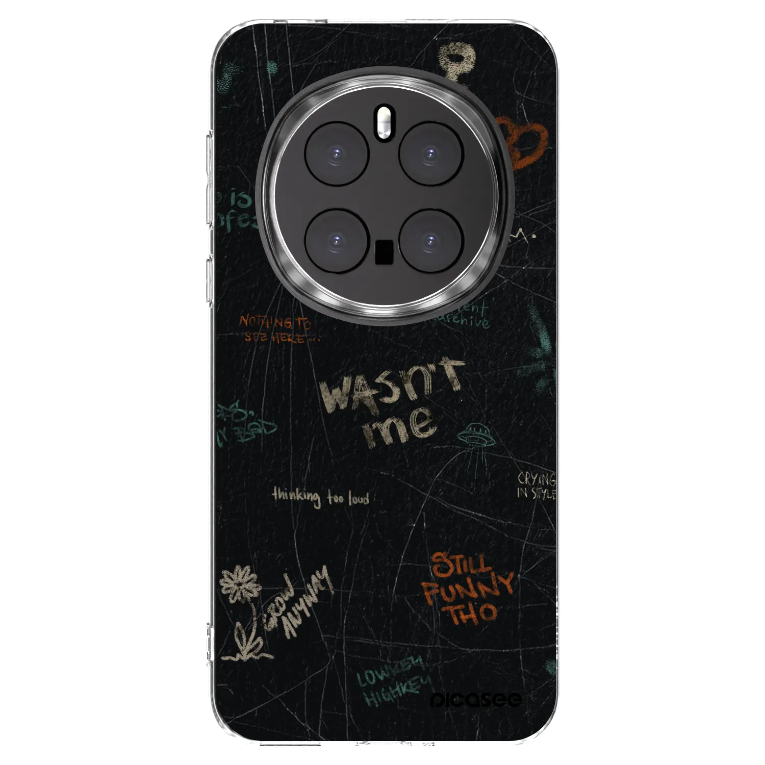 Picasee διαφανής θήκη σιλικόνης Honor Magic7 Pro 5G - CONFESSION