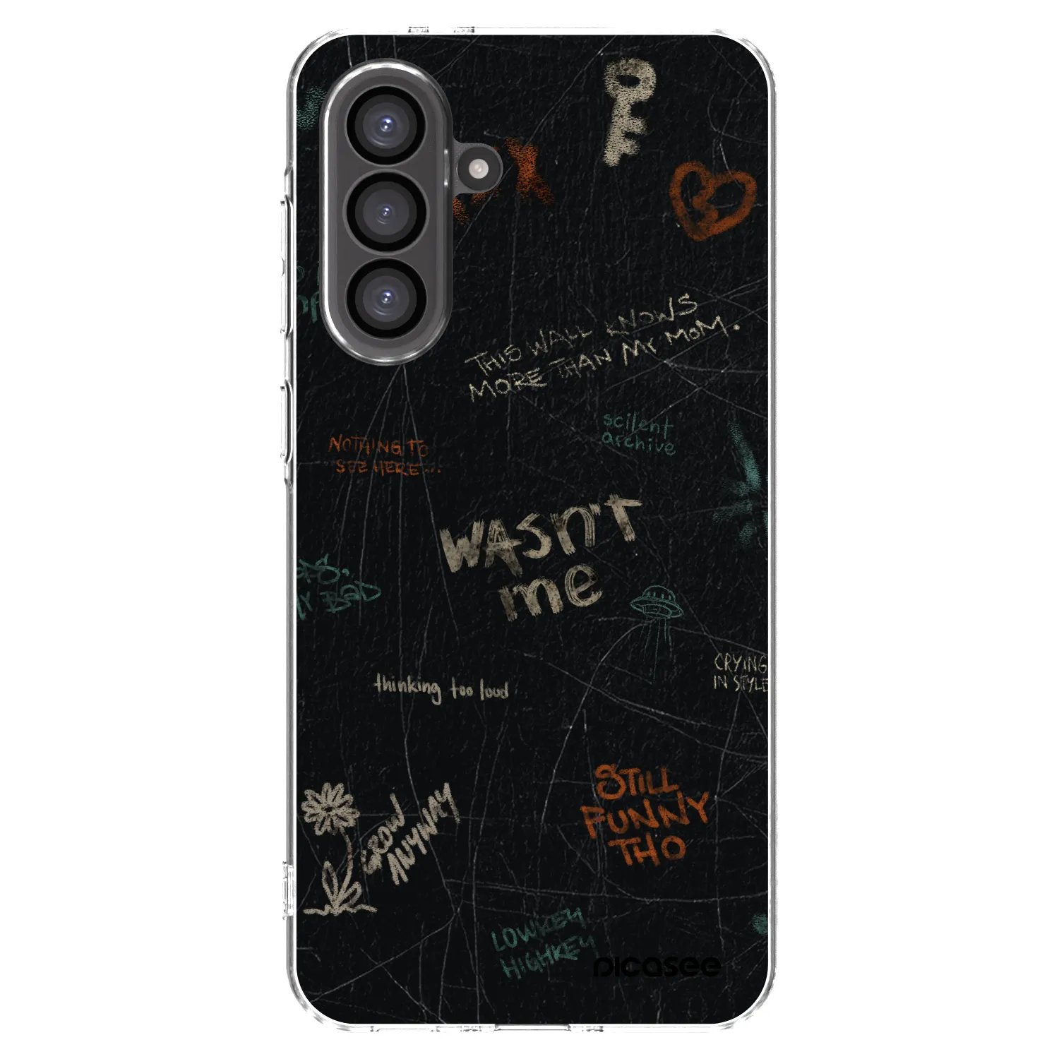 Picasee διαφανής θήκη σιλικόνης Samsung Galaxy A56 5G A566B - CONFESSION