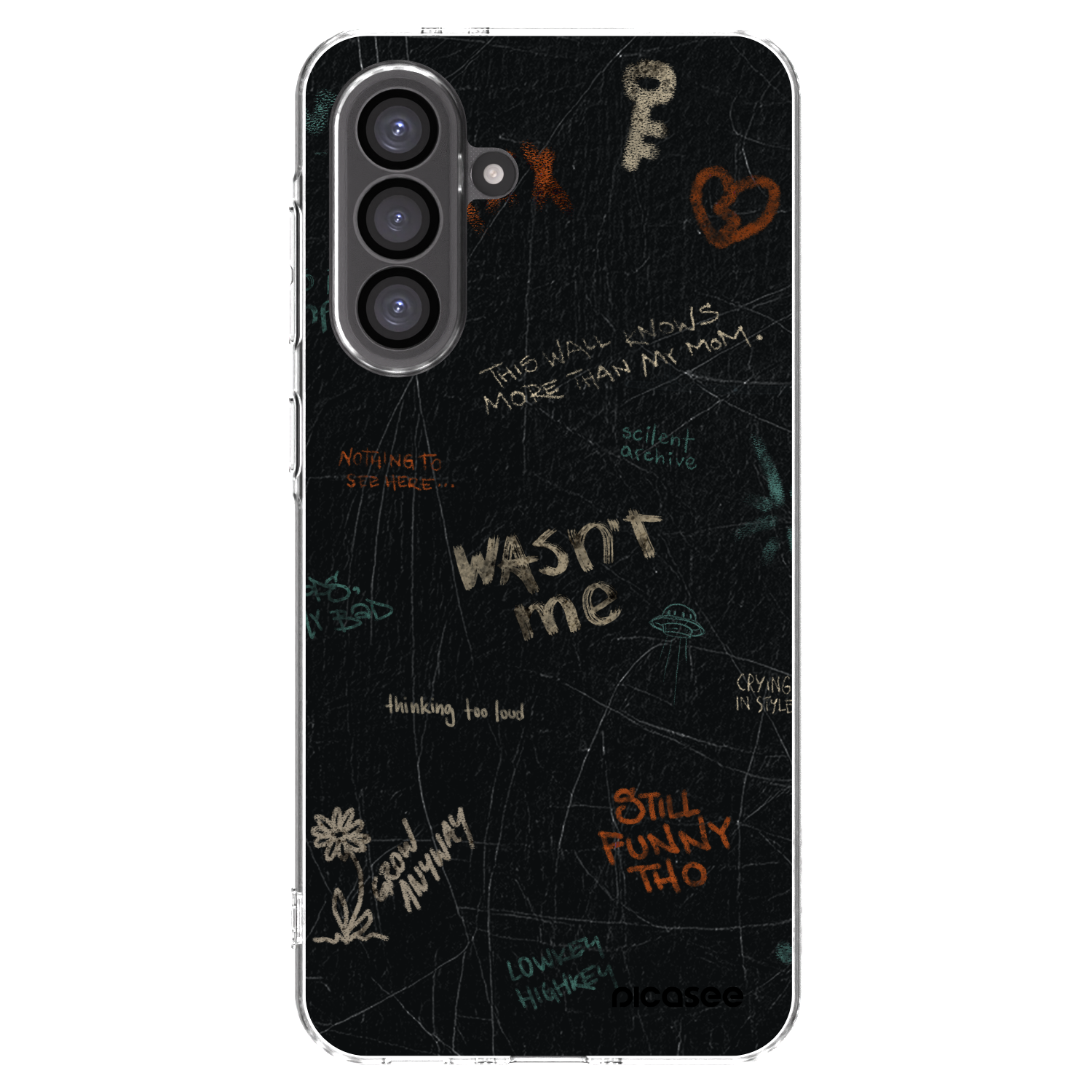Picasee διαφανής θήκη σιλικόνης Samsung Galaxy A36 5G - CONFESSION
