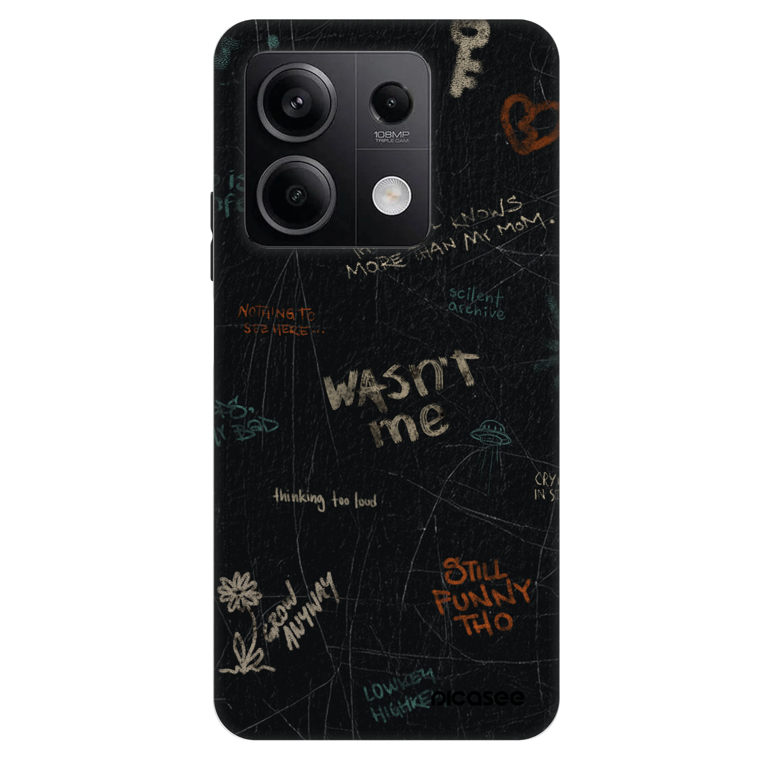 Picasee Fashion Case για Xiaomi Redmi Note 13 5G - CONFESSION