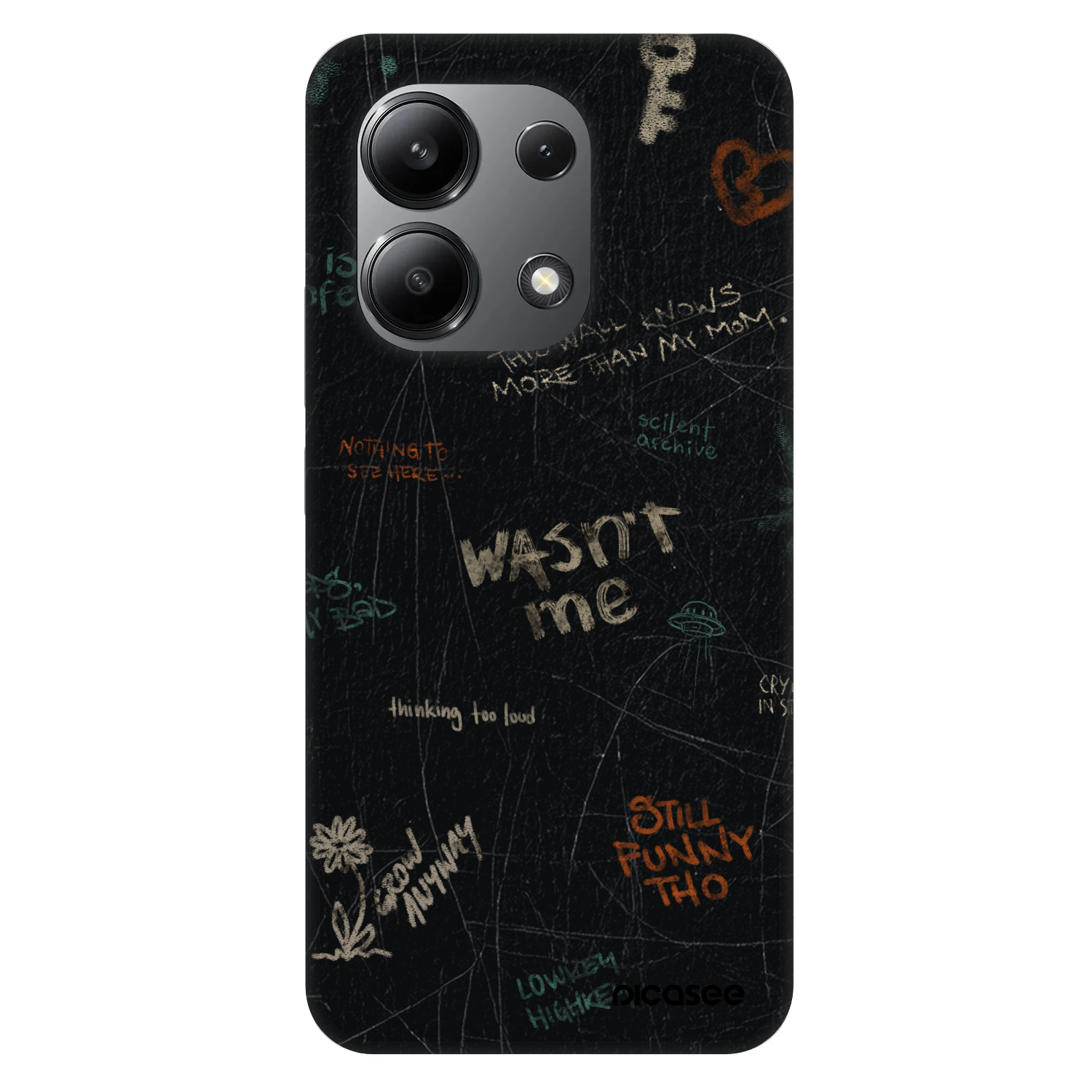 Picasee Fashion Case για Xiaomi Redmi Note 13 4G - CONFESSION