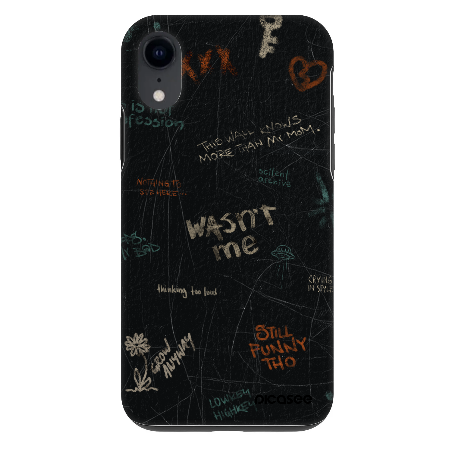 Picasee Fashion Case για Apple iPhone XR - CONFESSION