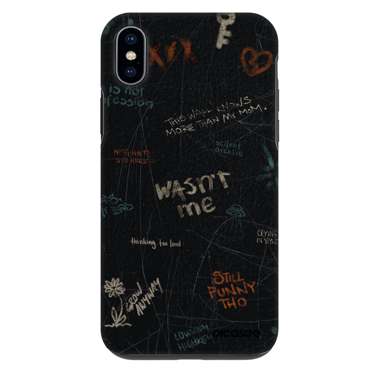 Picasee Fashion Case για Apple iPhone XS Max - CONFESSION