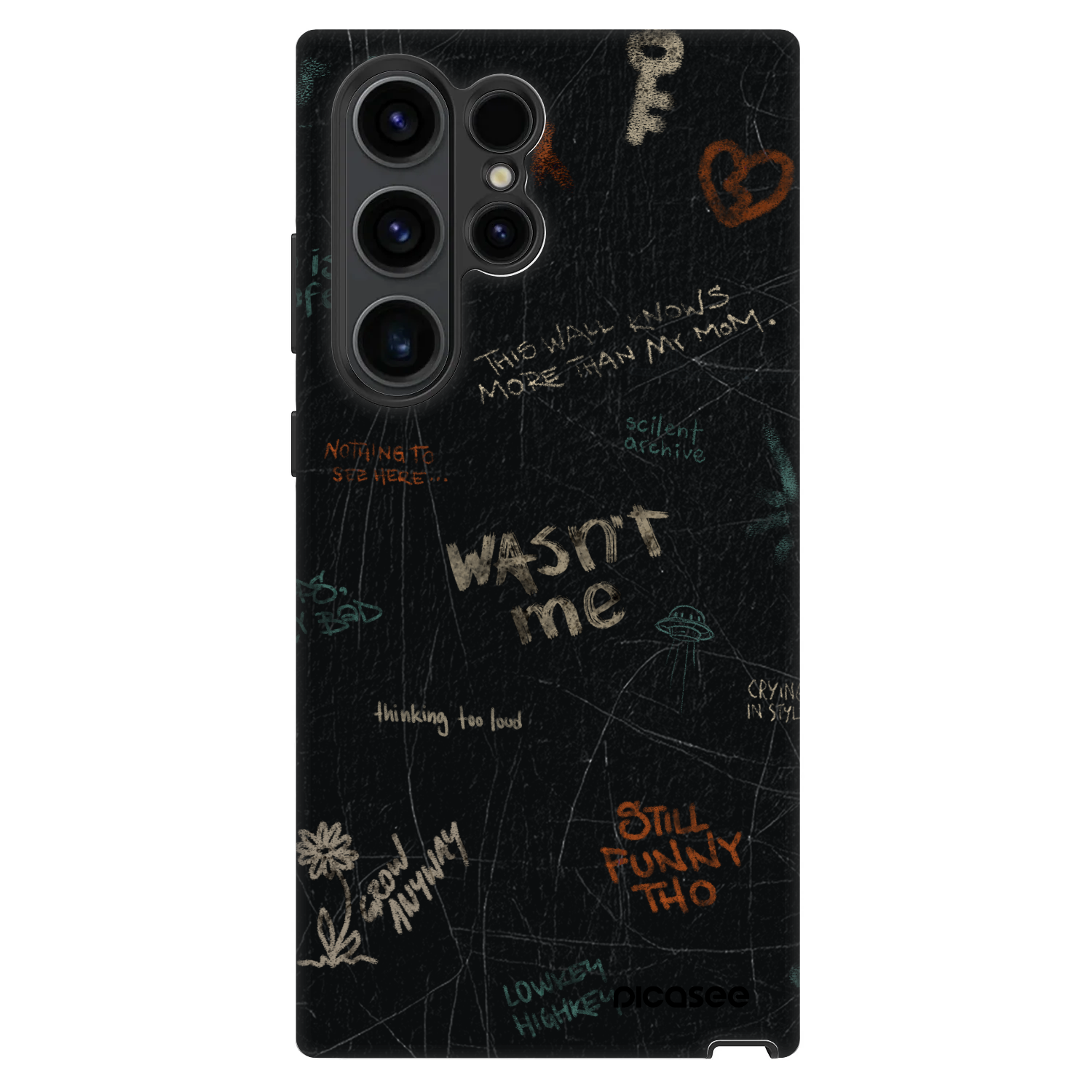 Picasee Fashion Case για Samsung Galaxy S23 Ultra 5G - CONFESSION