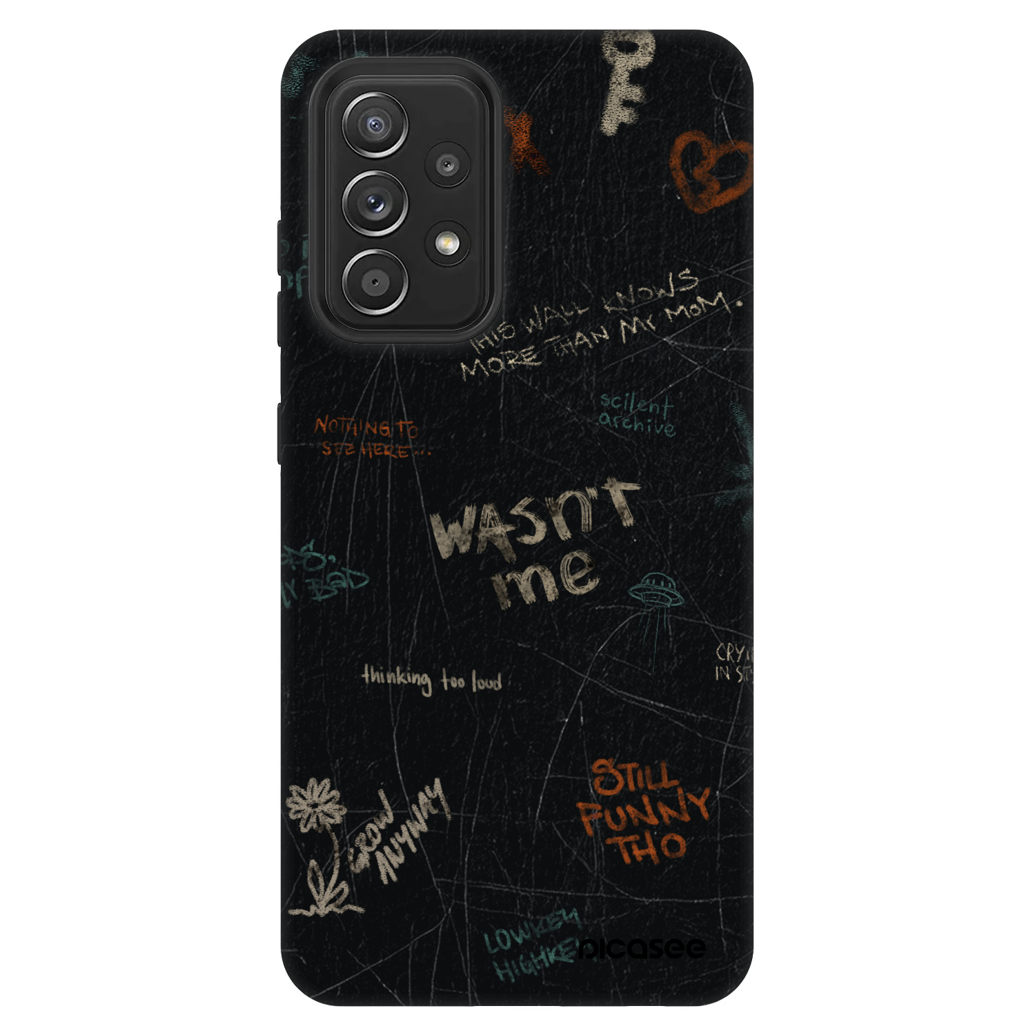 Picasee Fashion Case για Samsung Galaxy A52s 5G A528B - CONFESSION
