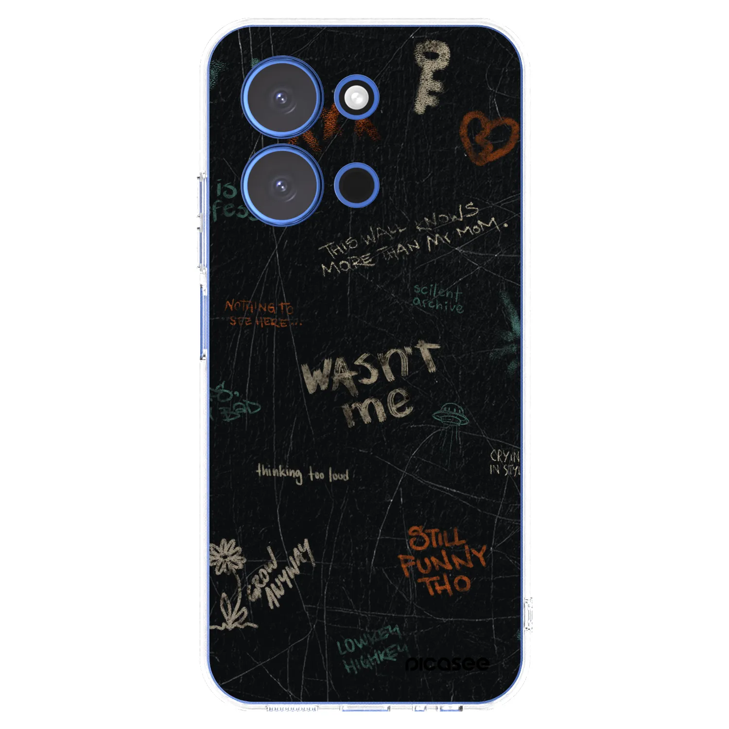 Picasee διαφανής θήκη σιλικόνης Xiaomi Redmi 15C 4G - CONFESSION