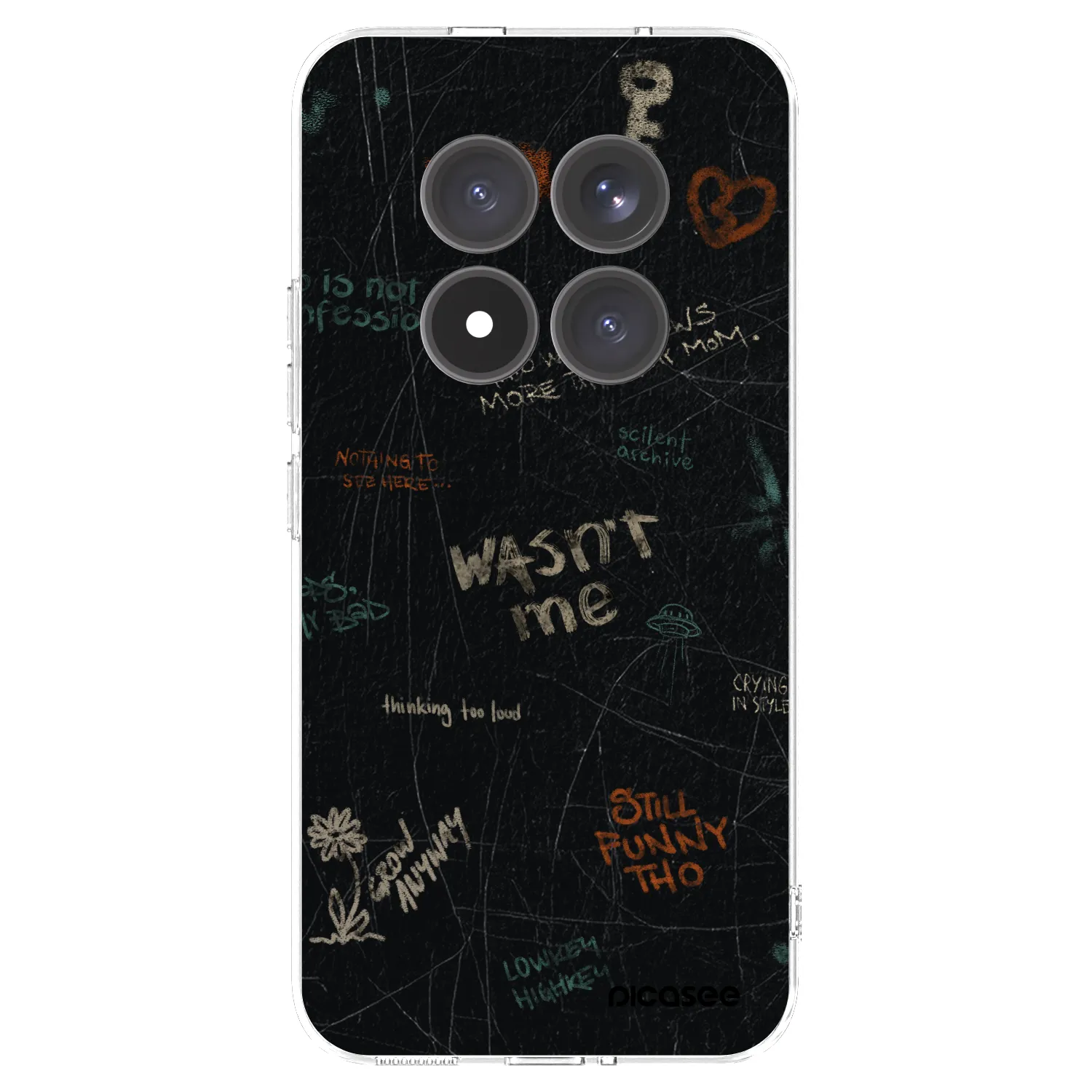 Picasee διαφανής θήκη σιλικόνης Xiaomi Redmi Note 15 Pro+ - CONFESSION