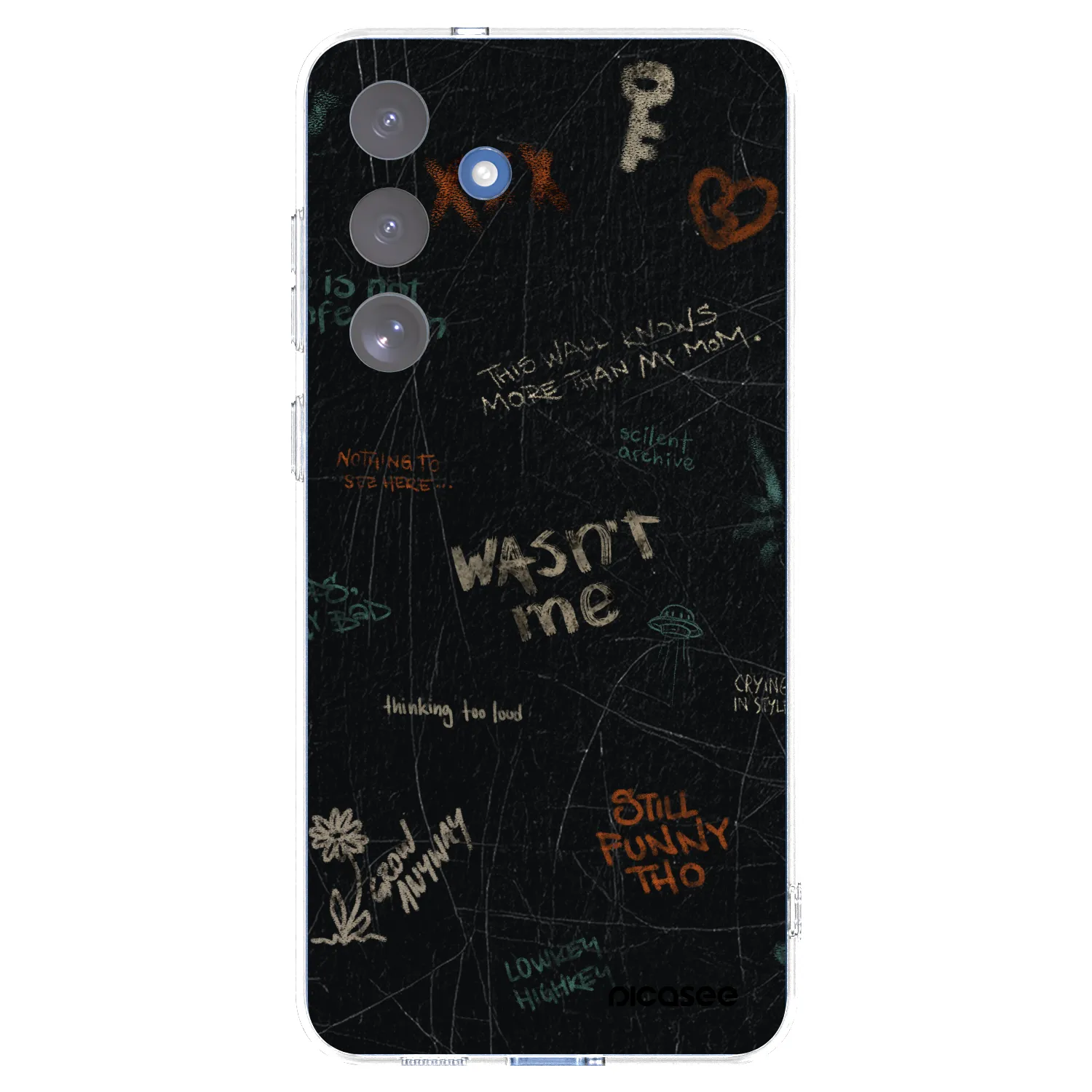 Picasee διαφανής θήκη σιλικόνης Samsung Galaxy S25 FE 5G - CONFESSION