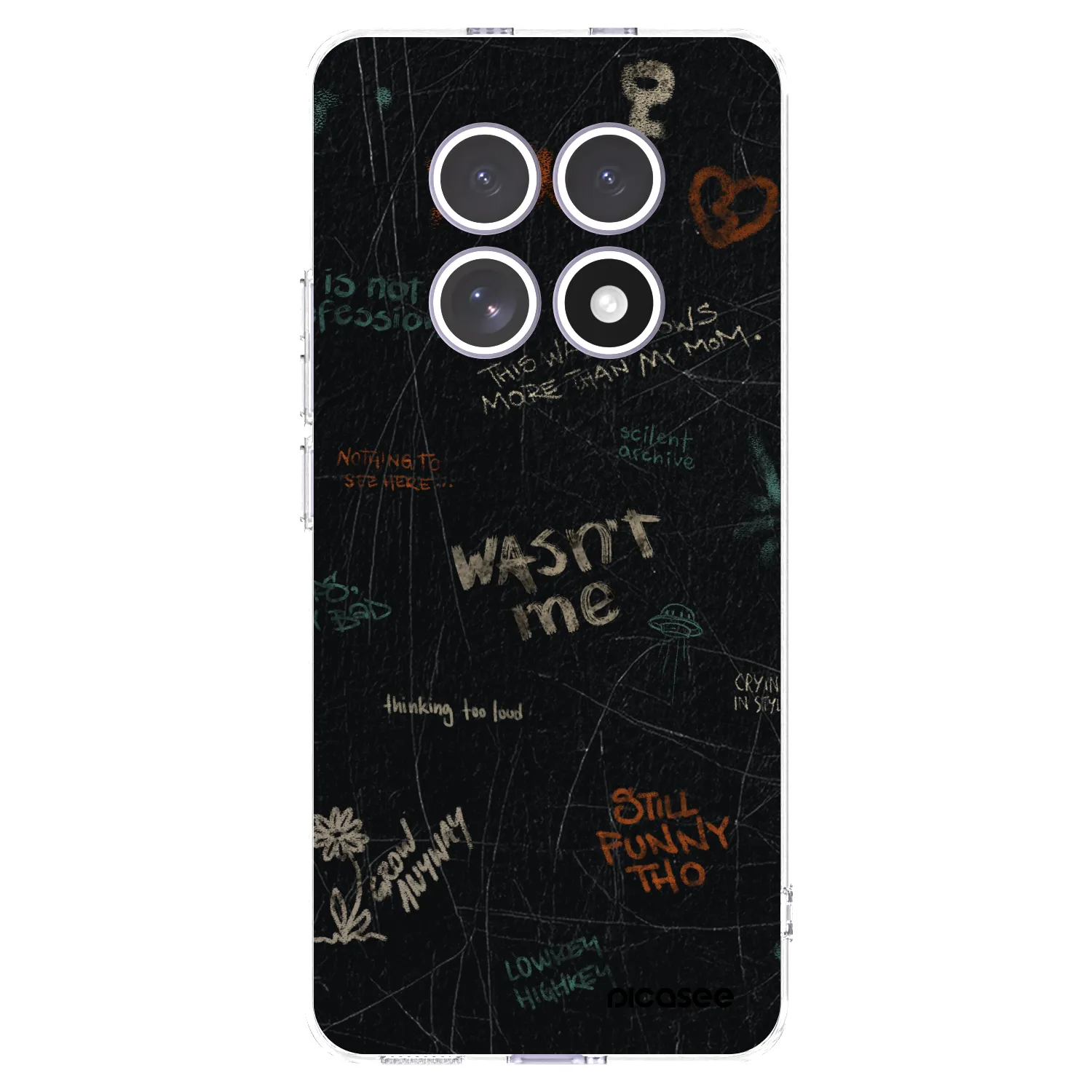 Picasee διαφανής θήκη σιλικόνης Xiaomi Redmi Note 15 - CONFESSION