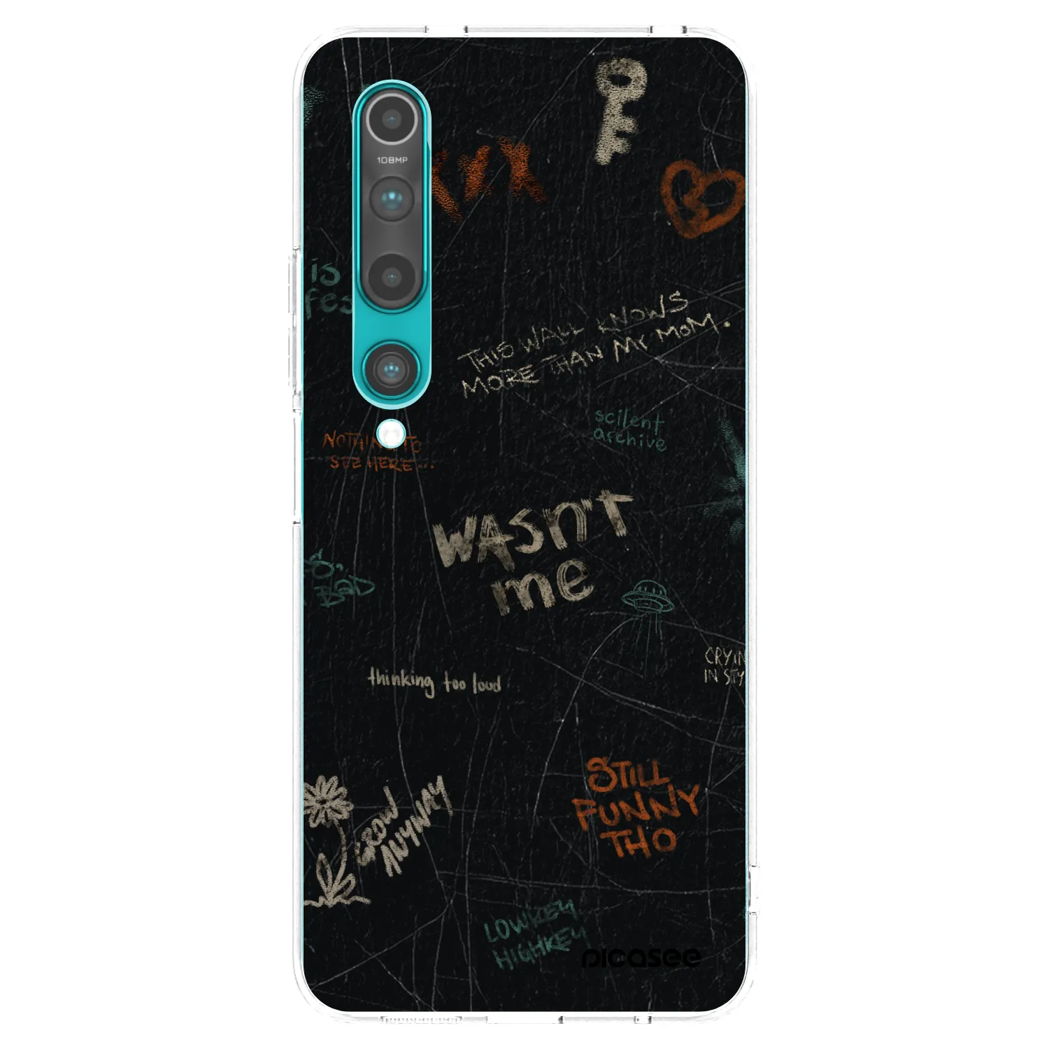 Picasee διαφανής θήκη σιλικόνης Xiaomi Mi 10 - CONFESSION