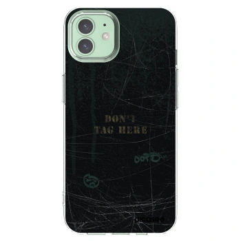 Picasee διαφανής θήκη σιλικόνης Apple iPhone 12 - DON´T TAG