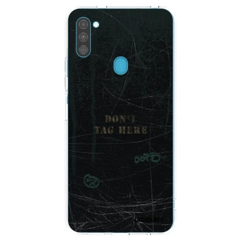 Picasee διαφανής θήκη σιλικόνης Samsung Galaxy M11 - DON´T TAG