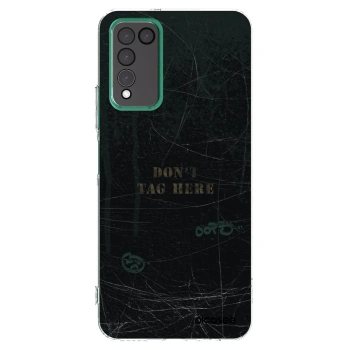 Picasee διαφανής θήκη σιλικόνης Honor 10X Lite - DON´T TAG