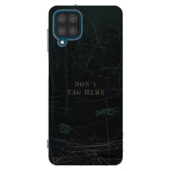 Picasee διαφανής θήκη σιλικόνης Samsung Galaxy A12 A125F - DON´T TAG