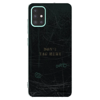 Picasee διαφανής θήκη σιλικόνης Samsung Galaxy M31s - DON´T TAG